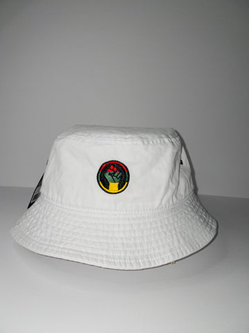 White Freedomtainment Bucket Hat